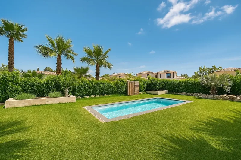NEW HOUSE, SWIMMING POOL, GRIMAUD
