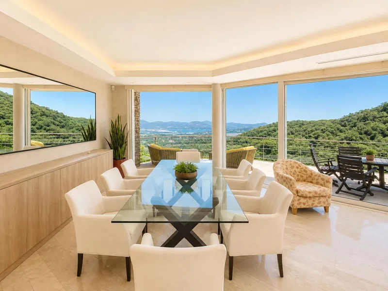 VILLA D'EXCEPTION DOMINANT LE GOLFE DE SAINT-TROPEZ