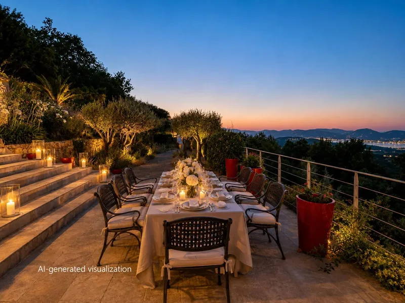 VILLA D'EXCEPTION DOMINANT LE GOLFE DE SAINT-TROPEZ