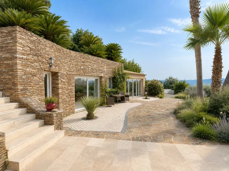 VILLA D'EXCEPTION DOMINANT LE GOLFE DE SAINT-TROPEZ
