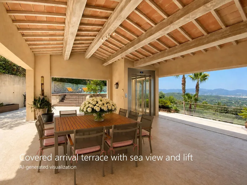 VILLA D'EXCEPTION DOMINANT LE GOLFE DE SAINT-TROPEZ