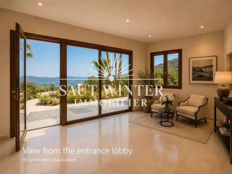 EXCEPTIONAL VILLA OVERLOOKING THE GOLFE DE SAINT-TROPEZ
