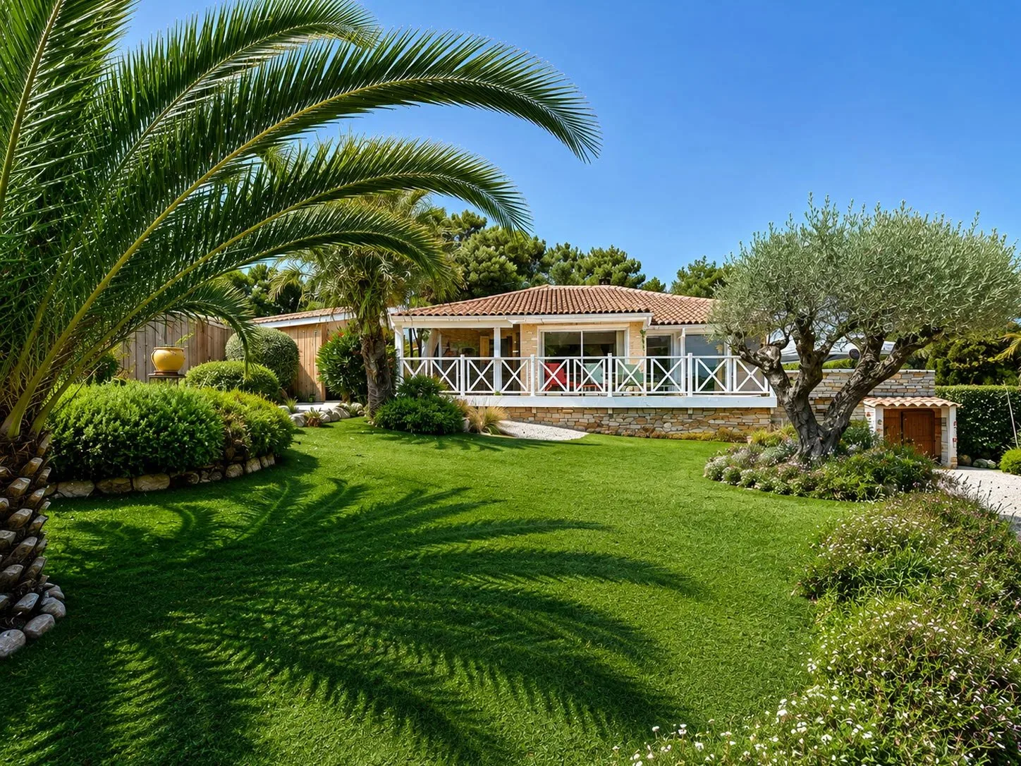 House with swimming pool in a green setting – Gulf of Saint-Tropez