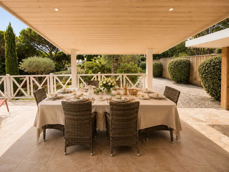 House with swimming pool in a green setting – Gulf of Saint-Tropez