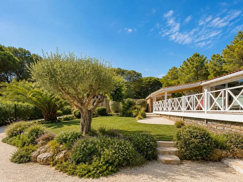 House with swimming pool in a green setting – Gulf of Saint-Tropez