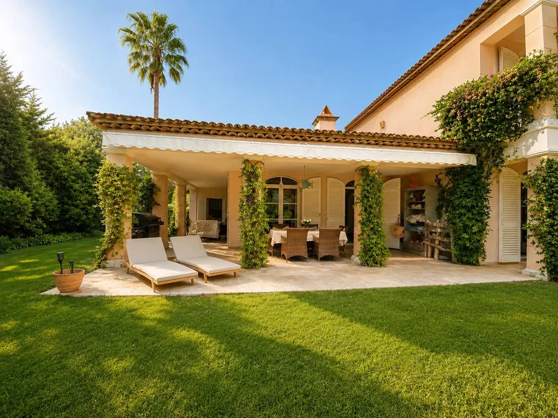 EXCLUSIVITÉ À GRIMAUD – VUE MER – DOMAINE PRIVÉ – GOLF DE BEAUVALLON