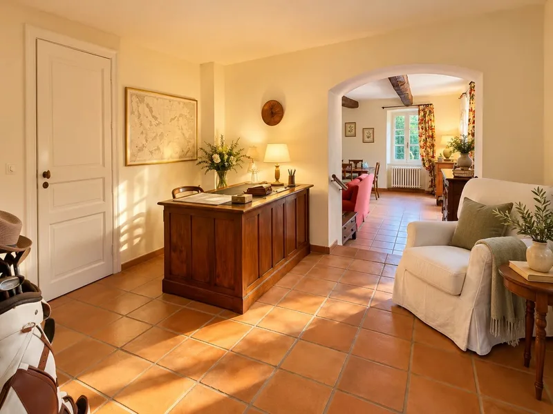 Provençal stone Bastide with private vineyards in Cogolin