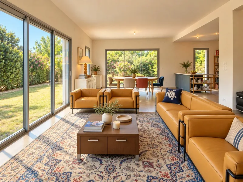 MAISON CONTEMPORAINE À VENDRE À LA CROIX-VALMER – VILLAGE À PIED – APPARTEMENT INDÉPENDANT