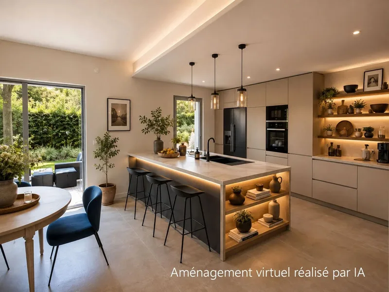 MAISON CONTEMPORAINE À VENDRE À LA CROIX-VALMER – VILLAGE À PIED – APPARTEMENT INDÉPENDANT