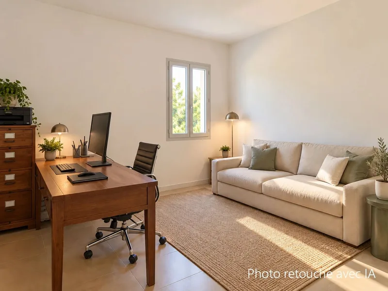MAISON CONTEMPORAINE À VENDRE À LA CROIX-VALMER – VILLAGE À PIED – APPARTEMENT INDÉPENDANT