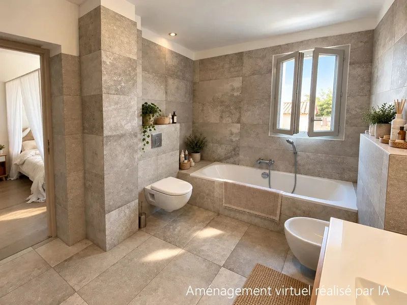 MAISON CONTEMPORAINE À VENDRE À LA CROIX-VALMER – VILLAGE À PIED – APPARTEMENT INDÉPENDANT