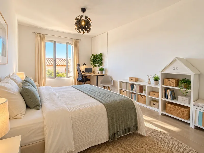 MAISON CONTEMPORAINE À VENDRE À LA CROIX-VALMER – VILLAGE À PIED – APPARTEMENT INDÉPENDANT