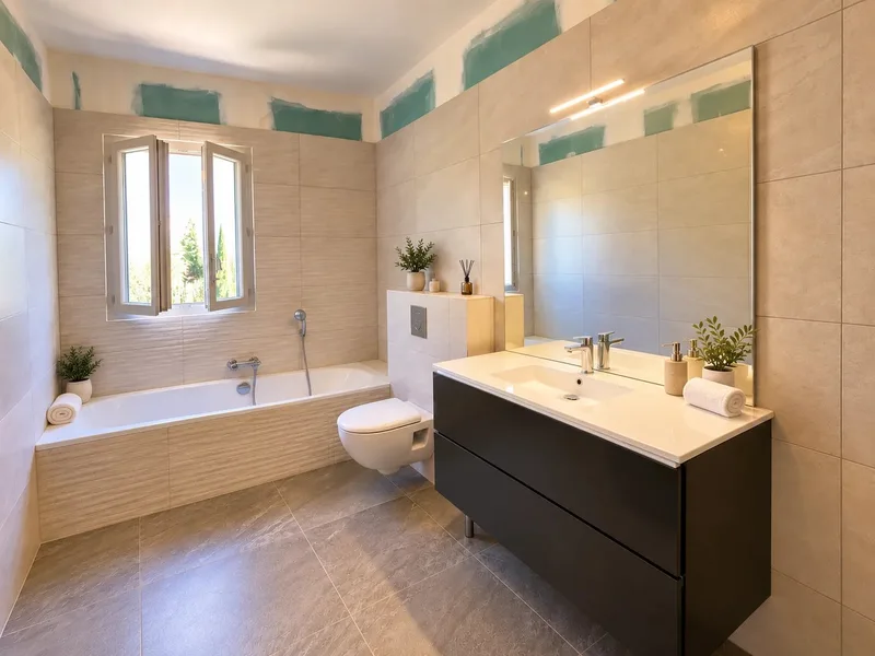 MAISON CONTEMPORAINE À VENDRE À LA CROIX-VALMER – VILLAGE À PIED – APPARTEMENT INDÉPENDANT