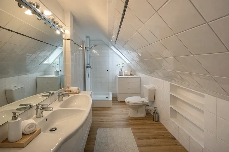 Stylish town villa facing south – prime location with charm