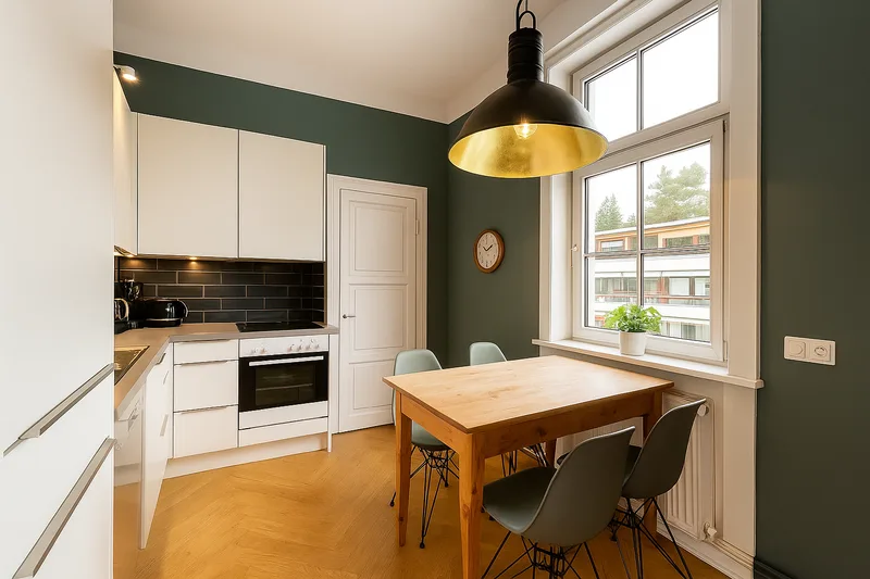 Stylish town villa facing south – prime location with charm