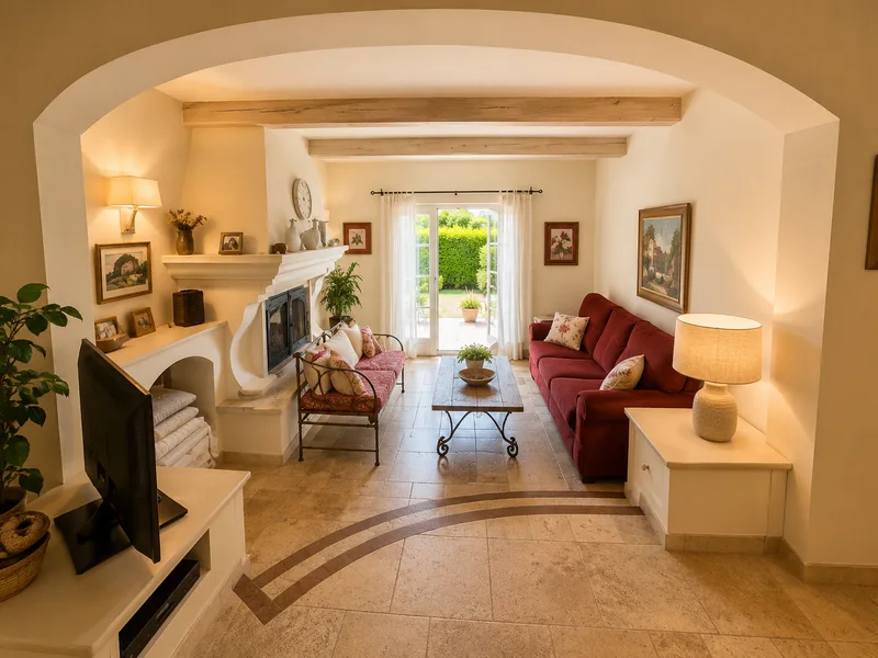 ELEGANT PROVENCAL VILLA WITH SWIMMING POOL JUST STEPS FROM THE VILLAGE  DEUTSCH (MAJUSCULES)