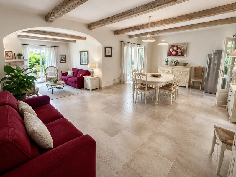 ELEGANT PROVENCAL VILLA WITH SWIMMING POOL JUST STEPS FROM THE VILLAGE  DEUTSCH (MAJUSCULES)