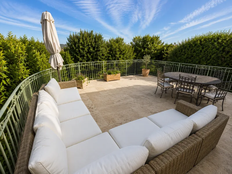 ELEGANT PROVENCAL VILLA WITH SWIMMING POOL JUST STEPS FROM THE VILLAGE  DEUTSCH (MAJUSCULES)