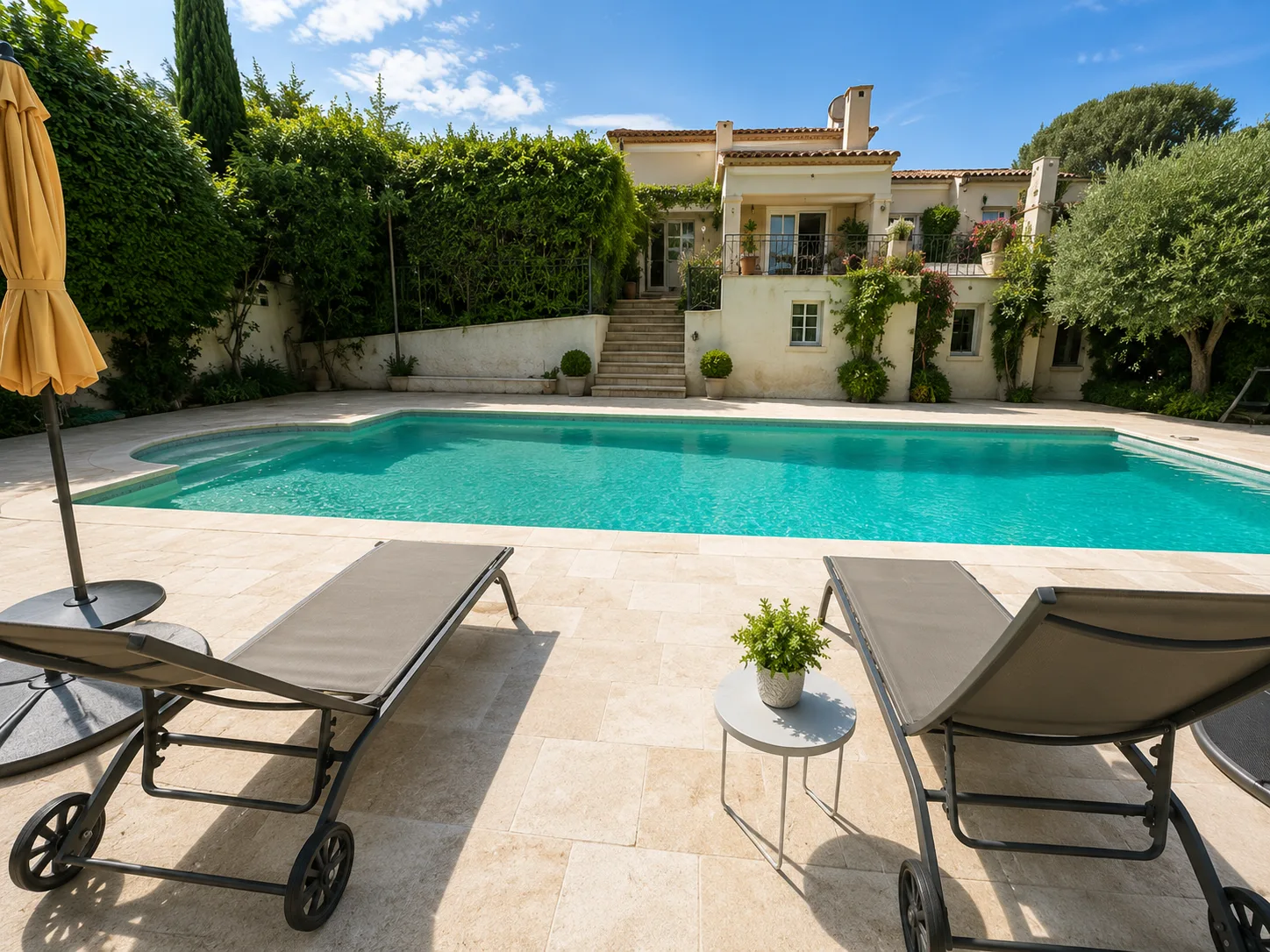 ELEGANT PROVENCAL VILLA WITH SWIMMING POOL JUST STEPS FROM THE VILLAGE  DEUTSCH (MAJUSCULES)