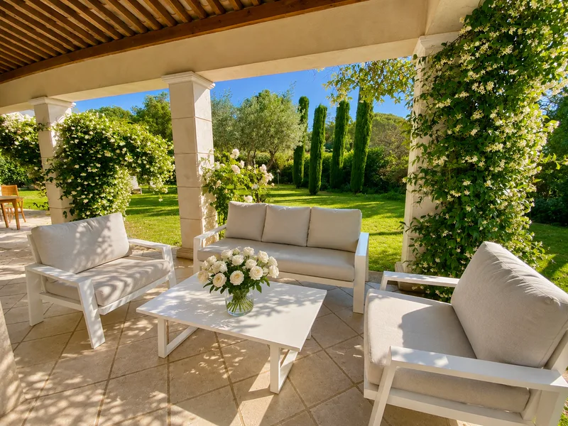 FAMILY VILLA IN A PRESTIGIOUS ESTATE WITH SEA VIEW